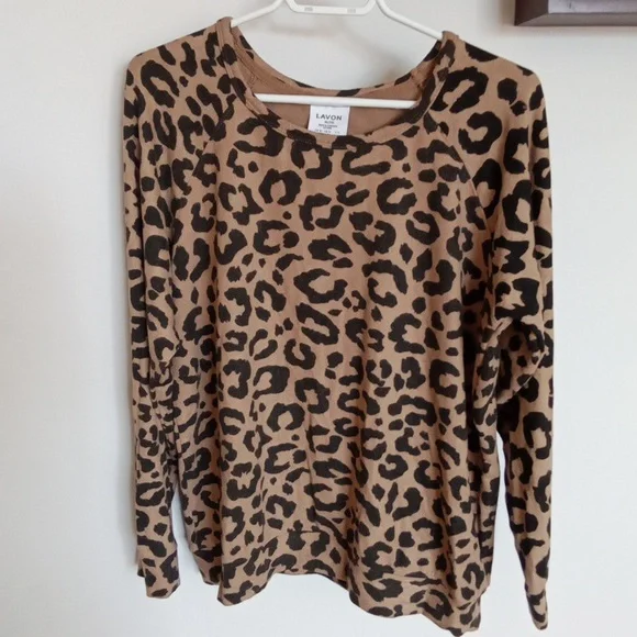 Plus size cheap cheetah sweater